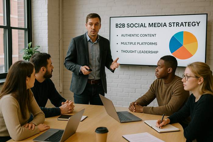 วิธีสร้างกลยุทธ์โซเชียลมีเดีย B2B ที่มุ่งเน้นลูกค้าเป็นศูนย์กลาง