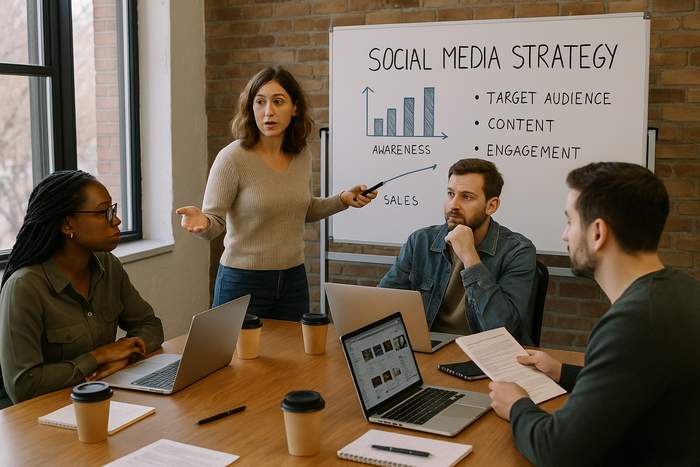 วิธีการสร้างกลยุทธ์เนื้อหาโซเชียลมีเดียที่มีประสิทธิภาพ