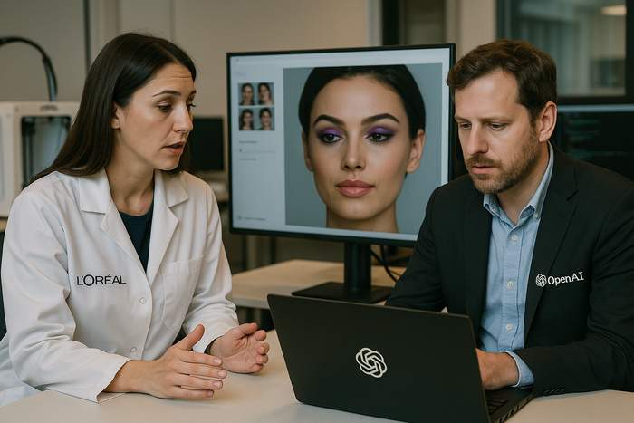 ลอรีอัลเร่งเครื่องจักรสร้างเนื้อหาด้วย AI แบบสร้างสรรค์ด้วยข้อตกลงใหม่กับ OpenAI