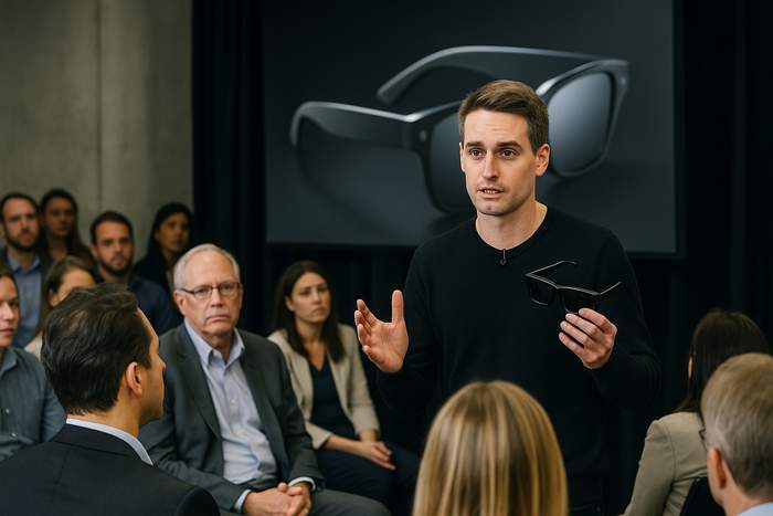 CEO ของ Snap หลีกเลี่ยงคำถามเกี่ยวกับการสั่งซื้อล่วงหน้าของ Specs ในการประชุมรายงานผลประกอบการไตรมาส 2