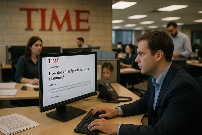 <h1>Time ได้เริ่มแสดงโฆษณาให้กับบอท AI แล้ว</h1>