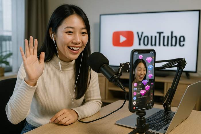 YouTube ขยายของขวัญสดไปยังผู้ใช้ในเกาหลี